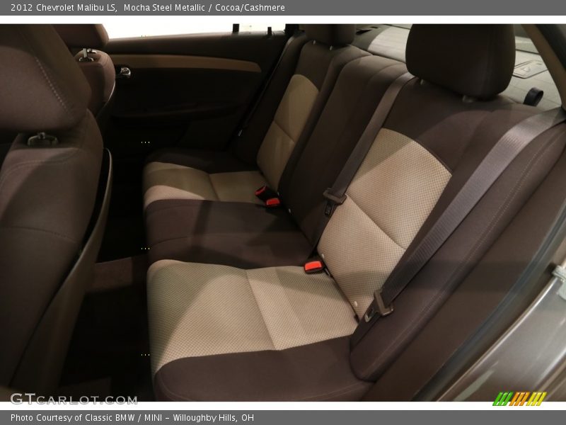 Mocha Steel Metallic / Cocoa/Cashmere 2012 Chevrolet Malibu LS