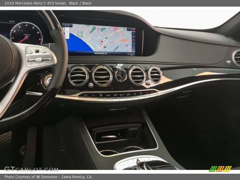Black / Black 2019 Mercedes-Benz S 450 Sedan