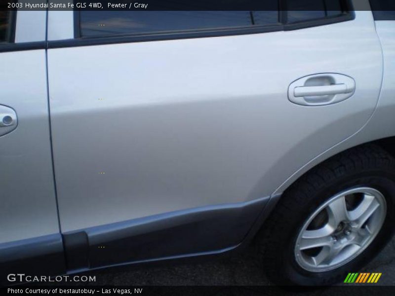 Pewter / Gray 2003 Hyundai Santa Fe GLS 4WD