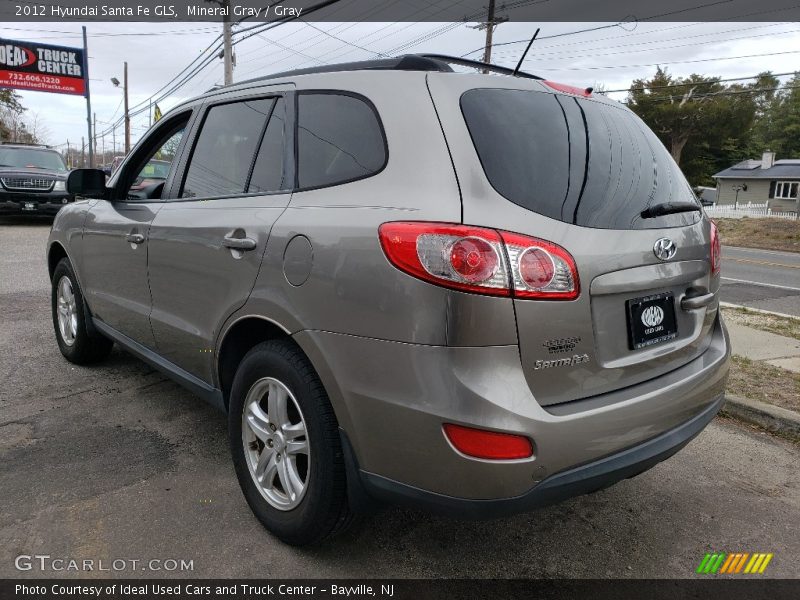 Mineral Gray / Gray 2012 Hyundai Santa Fe GLS