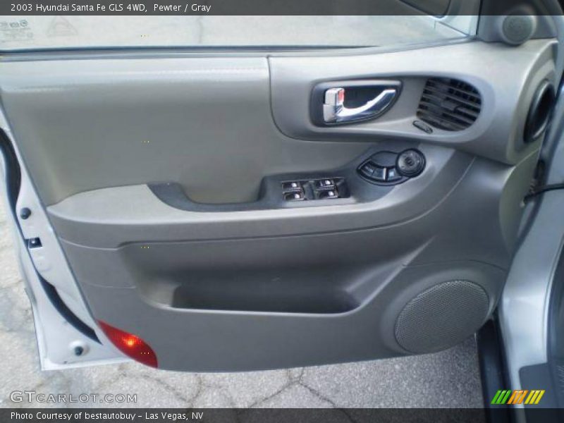 Pewter / Gray 2003 Hyundai Santa Fe GLS 4WD