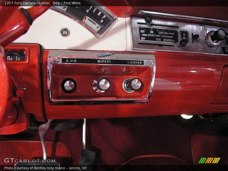 Red / Red/White 1957 Ford Fairlane Skyliner