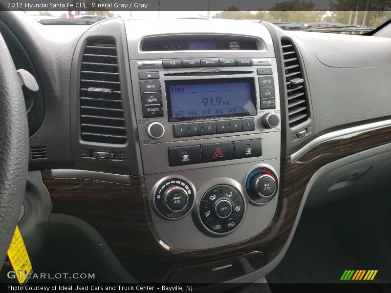 Mineral Gray / Gray 2012 Hyundai Santa Fe GLS