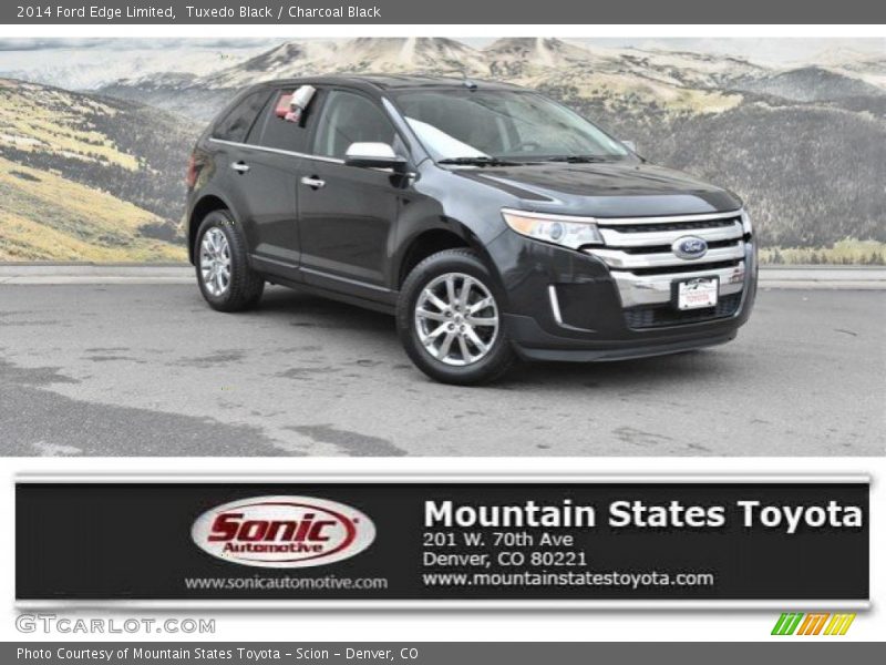 Tuxedo Black / Charcoal Black 2014 Ford Edge Limited