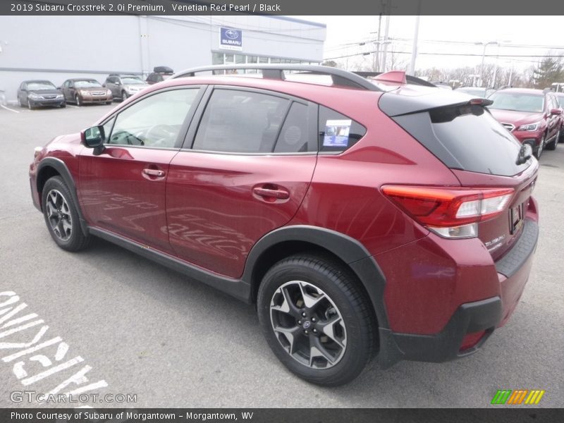 Venetian Red Pearl / Black 2019 Subaru Crosstrek 2.0i Premium