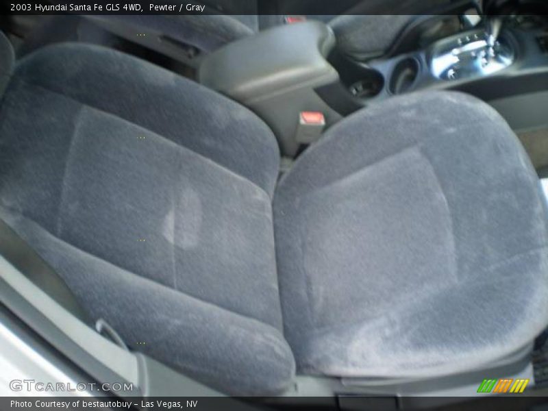 Pewter / Gray 2003 Hyundai Santa Fe GLS 4WD