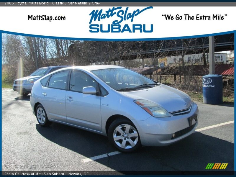 Classic Silver Metallic / Gray 2006 Toyota Prius Hybrid