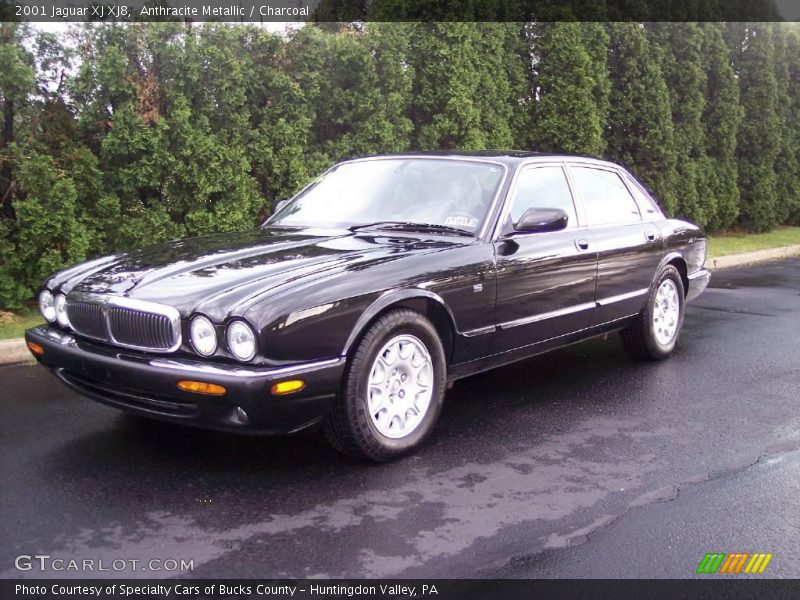 Anthracite Metallic / Charcoal 2001 Jaguar XJ XJ8