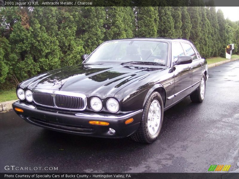 Anthracite Metallic / Charcoal 2001 Jaguar XJ XJ8