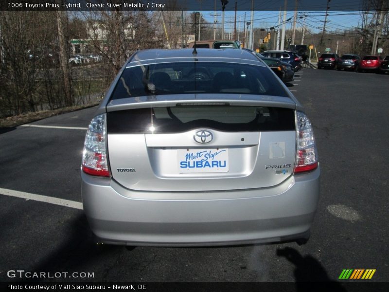Classic Silver Metallic / Gray 2006 Toyota Prius Hybrid