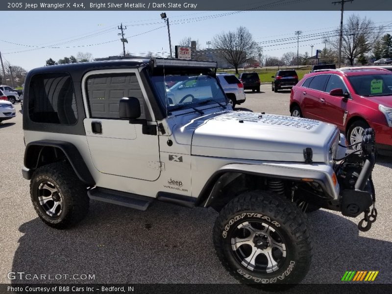 Bright Silver Metallic / Dark Slate Gray 2005 Jeep Wrangler X 4x4