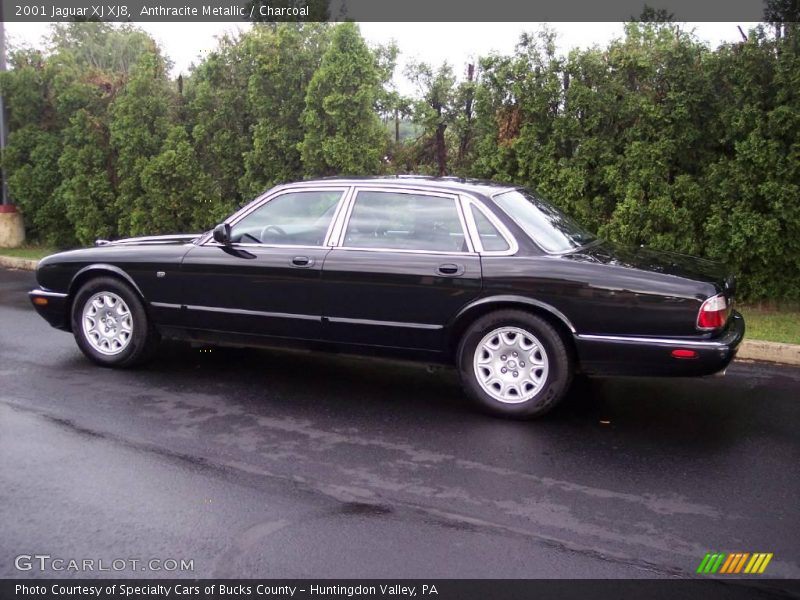 Anthracite Metallic / Charcoal 2001 Jaguar XJ XJ8
