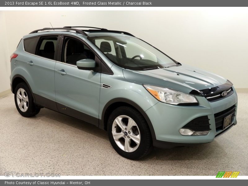 Frosted Glass Metallic / Charcoal Black 2013 Ford Escape SE 1.6L EcoBoost 4WD