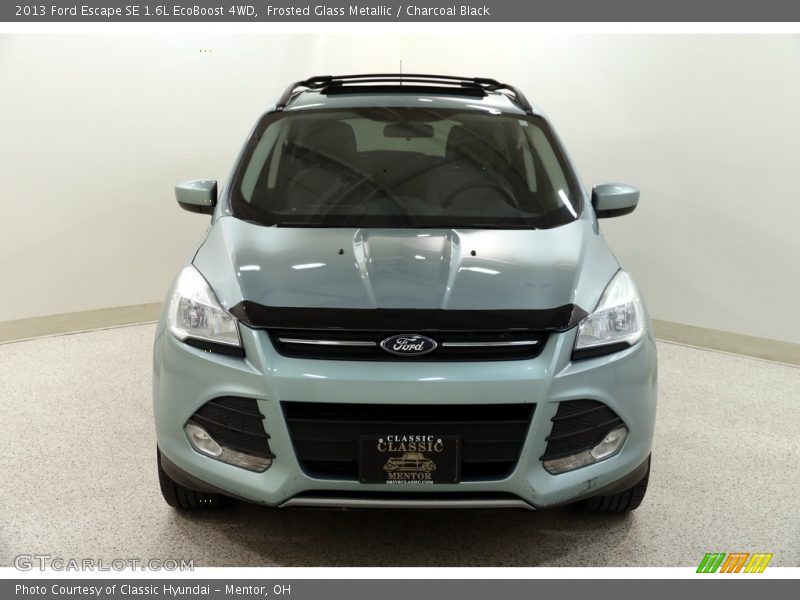Frosted Glass Metallic / Charcoal Black 2013 Ford Escape SE 1.6L EcoBoost 4WD