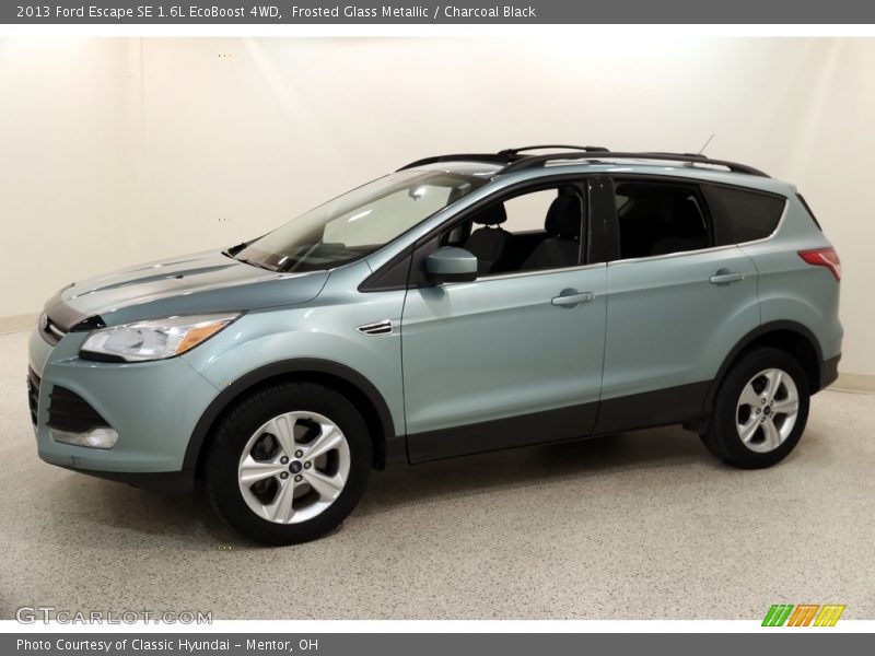Frosted Glass Metallic / Charcoal Black 2013 Ford Escape SE 1.6L EcoBoost 4WD