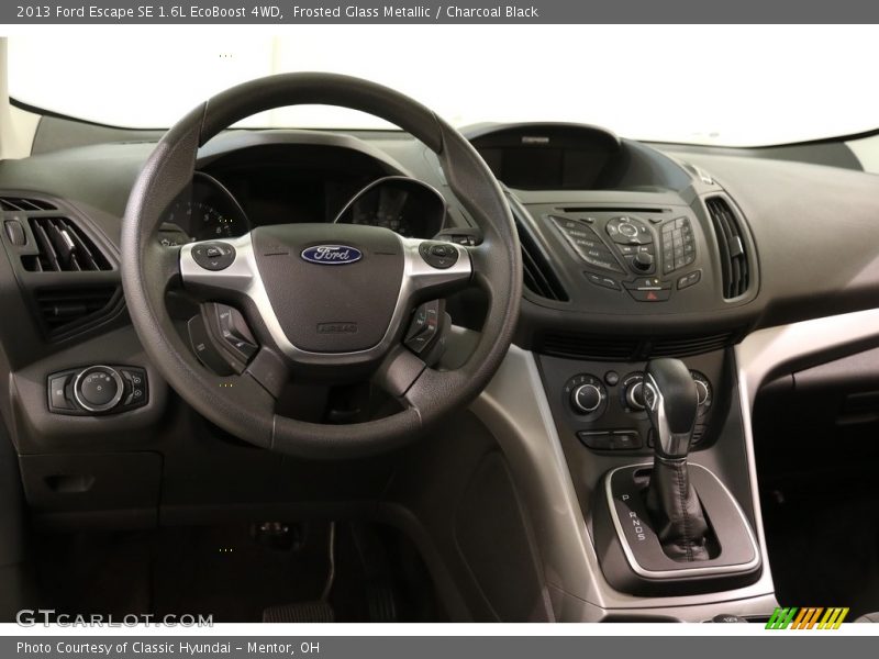 Frosted Glass Metallic / Charcoal Black 2013 Ford Escape SE 1.6L EcoBoost 4WD