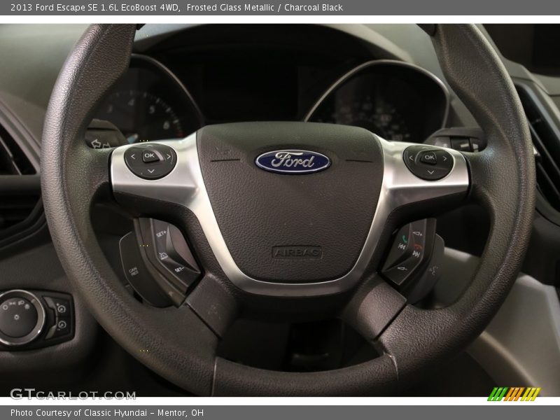 Frosted Glass Metallic / Charcoal Black 2013 Ford Escape SE 1.6L EcoBoost 4WD