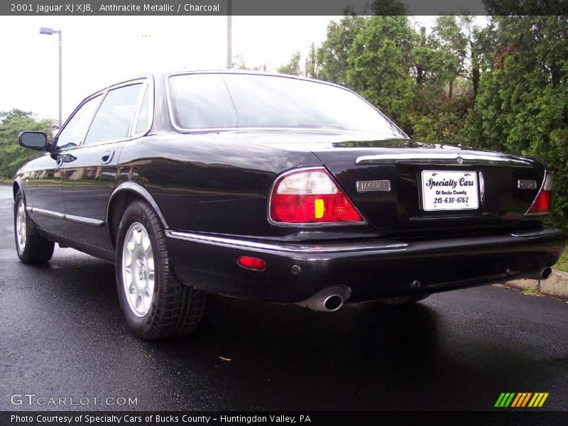 Anthracite Metallic / Charcoal 2001 Jaguar XJ XJ8