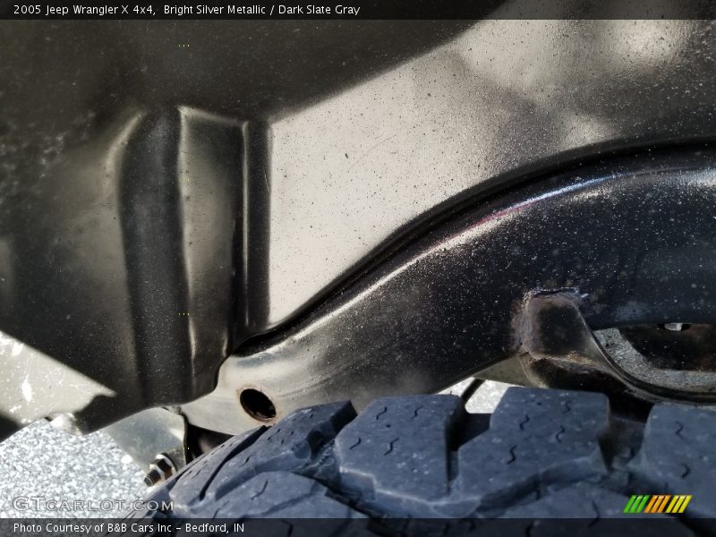 Bright Silver Metallic / Dark Slate Gray 2005 Jeep Wrangler X 4x4