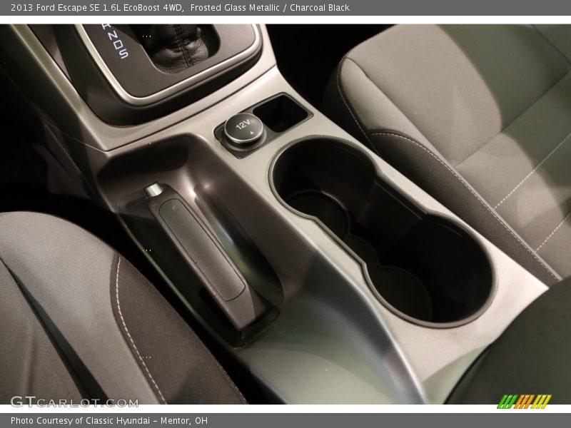 Frosted Glass Metallic / Charcoal Black 2013 Ford Escape SE 1.6L EcoBoost 4WD