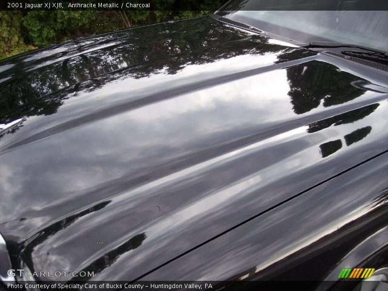 Anthracite Metallic / Charcoal 2001 Jaguar XJ XJ8