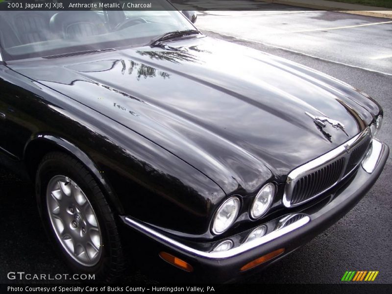 Anthracite Metallic / Charcoal 2001 Jaguar XJ XJ8