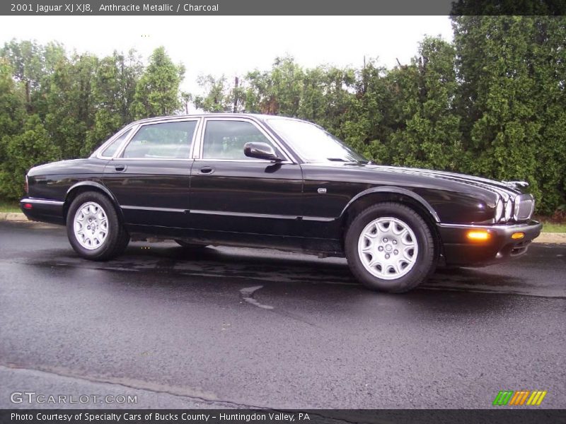 Anthracite Metallic / Charcoal 2001 Jaguar XJ XJ8