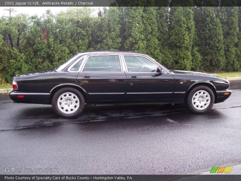 Anthracite Metallic / Charcoal 2001 Jaguar XJ XJ8