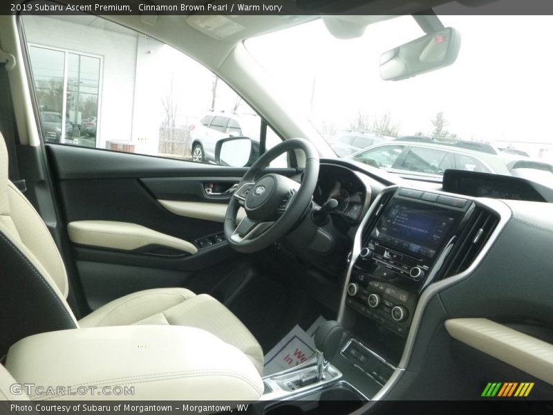 Cinnamon Brown Pearl / Warm Ivory 2019 Subaru Ascent Premium