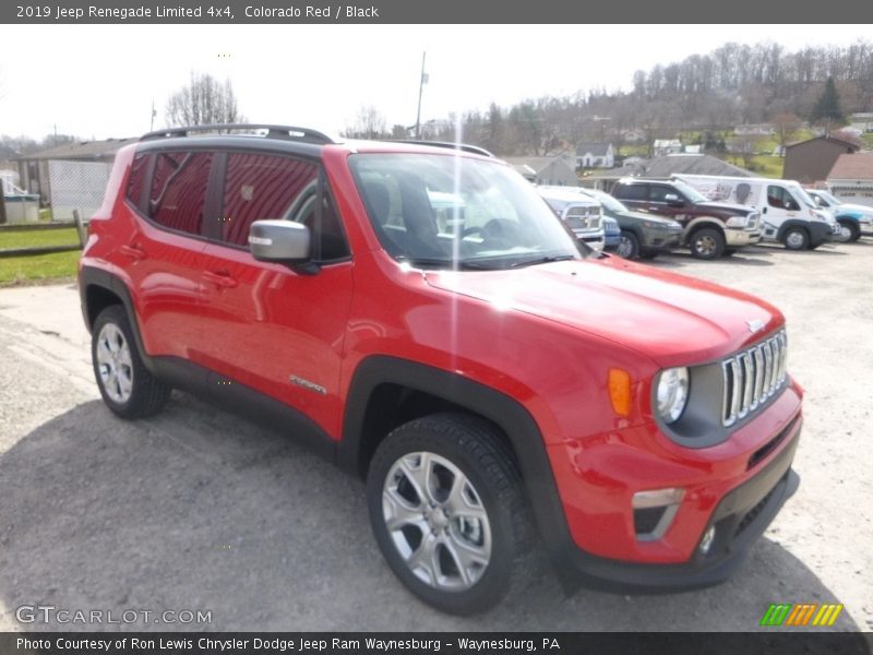 Colorado Red / Black 2019 Jeep Renegade Limited 4x4