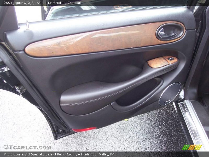 Anthracite Metallic / Charcoal 2001 Jaguar XJ XJ8
