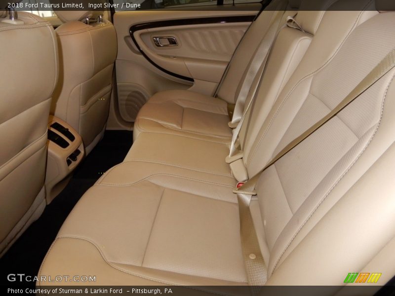 Rear Seat of 2018 Taurus Limited