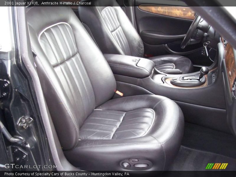 Anthracite Metallic / Charcoal 2001 Jaguar XJ XJ8