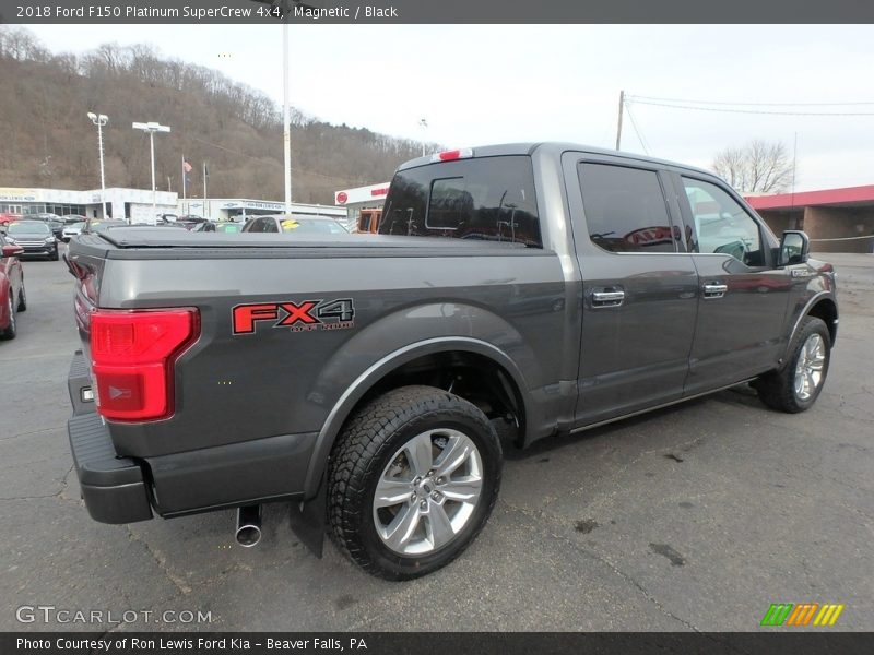 Magnetic / Black 2018 Ford F150 Platinum SuperCrew 4x4