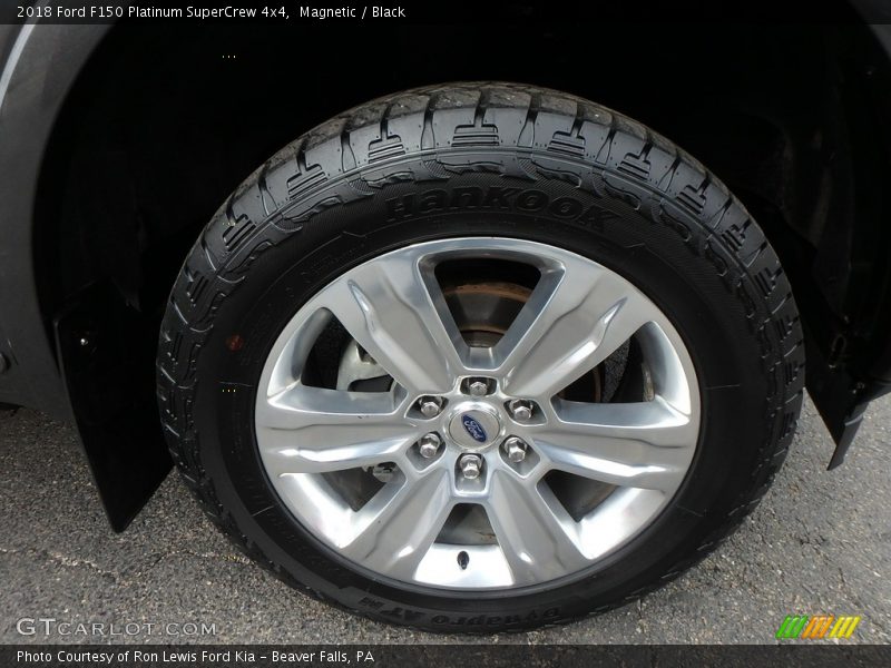 Magnetic / Black 2018 Ford F150 Platinum SuperCrew 4x4