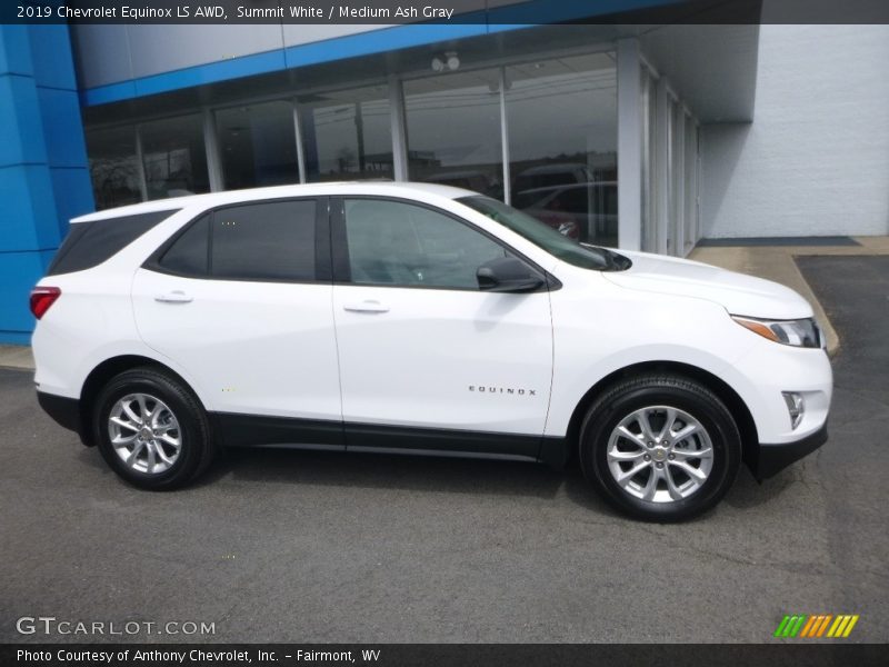 Summit White / Medium Ash Gray 2019 Chevrolet Equinox LS AWD