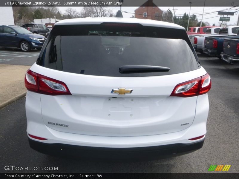 Summit White / Medium Ash Gray 2019 Chevrolet Equinox LS AWD