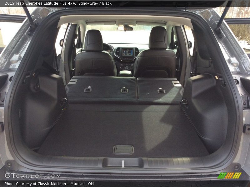 Sting-Gray / Black 2019 Jeep Cherokee Latitude Plus 4x4