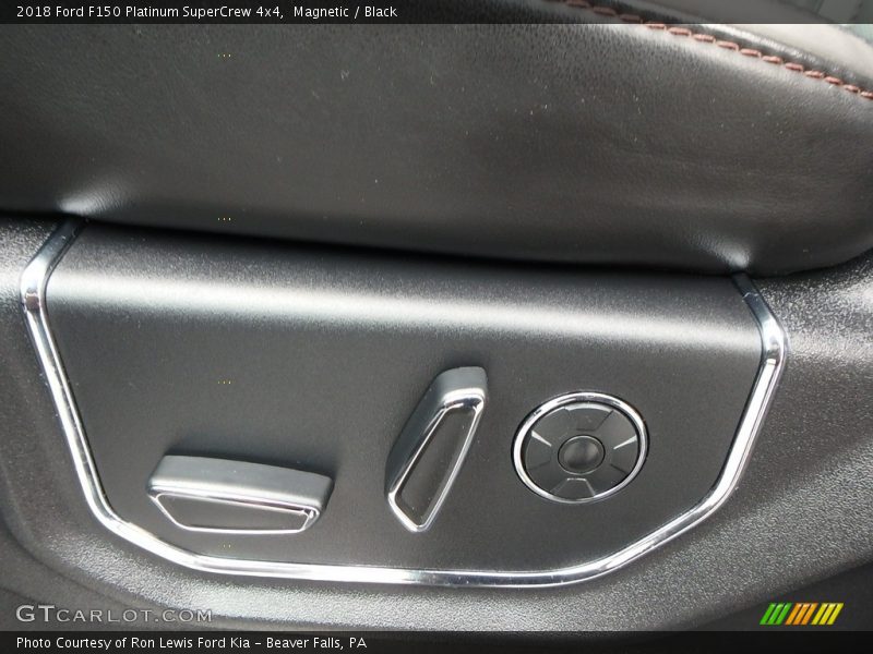 Magnetic / Black 2018 Ford F150 Platinum SuperCrew 4x4