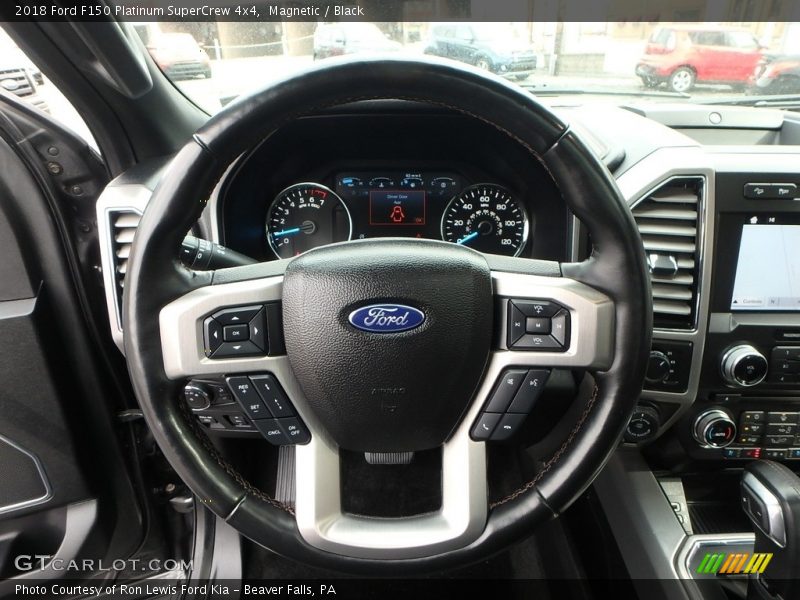 Magnetic / Black 2018 Ford F150 Platinum SuperCrew 4x4