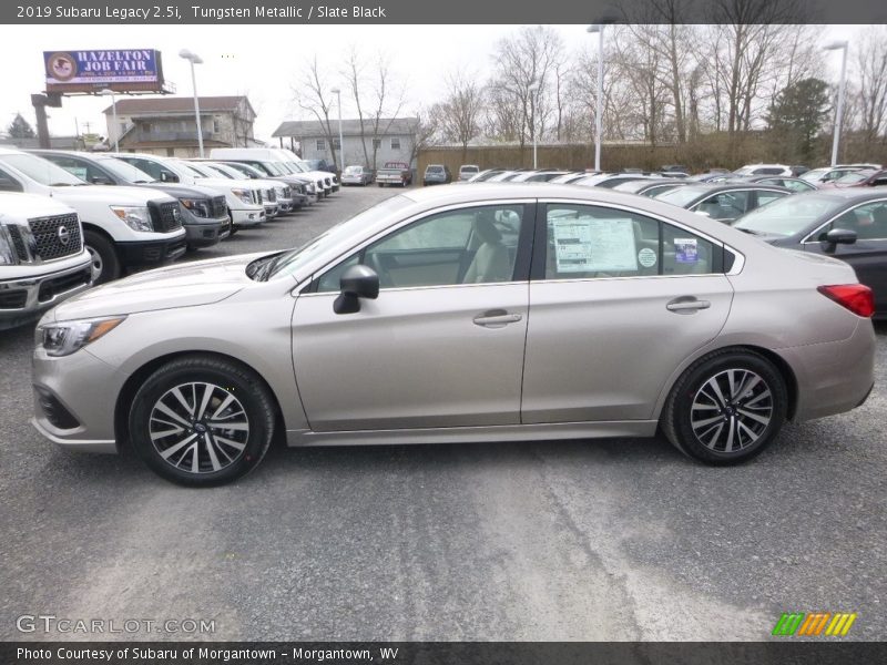 Tungsten Metallic / Slate Black 2019 Subaru Legacy 2.5i