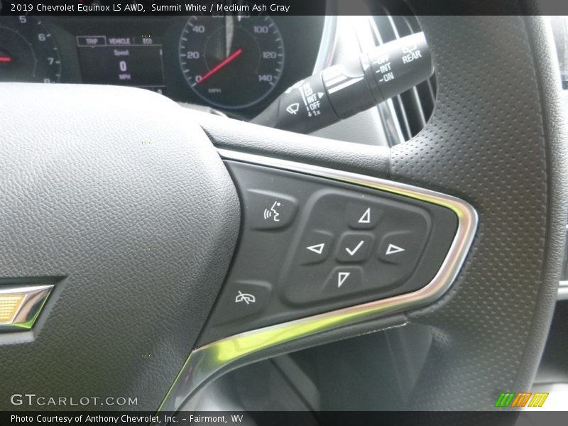 Summit White / Medium Ash Gray 2019 Chevrolet Equinox LS AWD