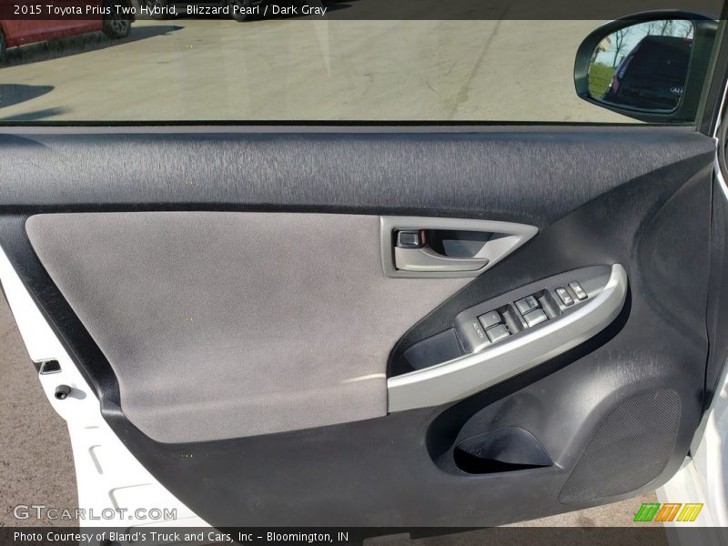 Blizzard Pearl / Dark Gray 2015 Toyota Prius Two Hybrid