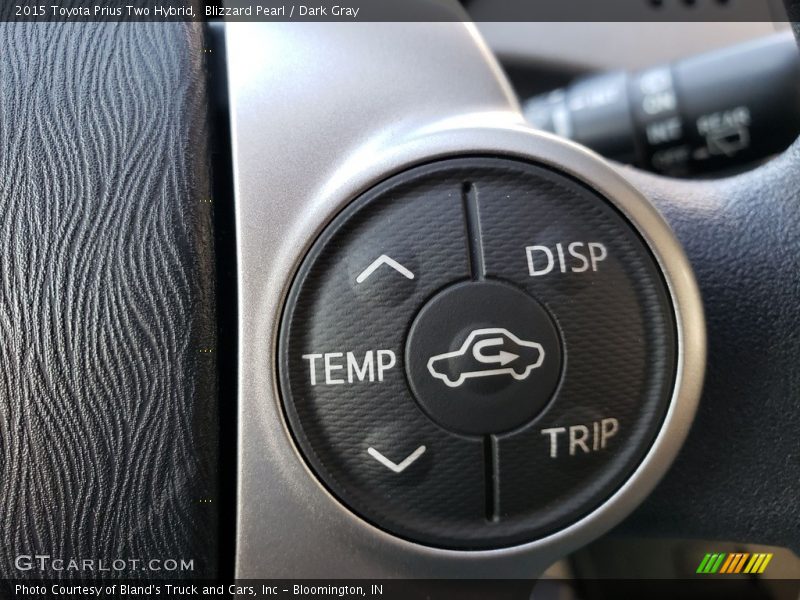 Blizzard Pearl / Dark Gray 2015 Toyota Prius Two Hybrid