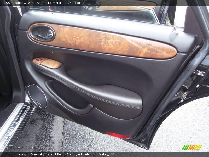 Anthracite Metallic / Charcoal 2001 Jaguar XJ XJ8