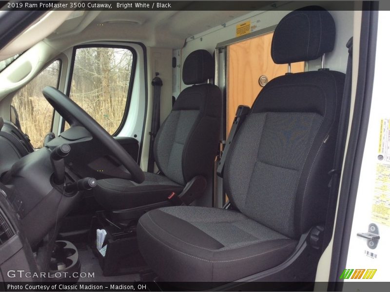  2019 ProMaster 3500 Cutaway Black Interior