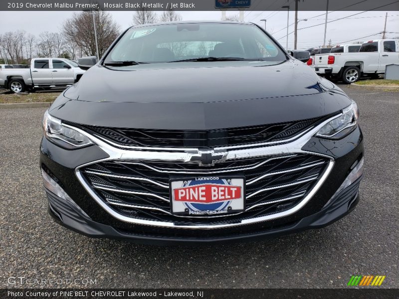 Mosaic Black Metallic / Jet Black 2019 Chevrolet Malibu Premier