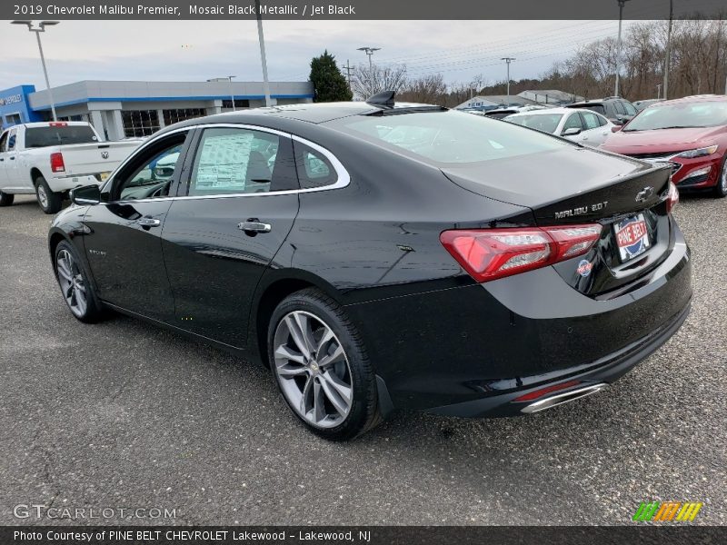 Mosaic Black Metallic / Jet Black 2019 Chevrolet Malibu Premier
