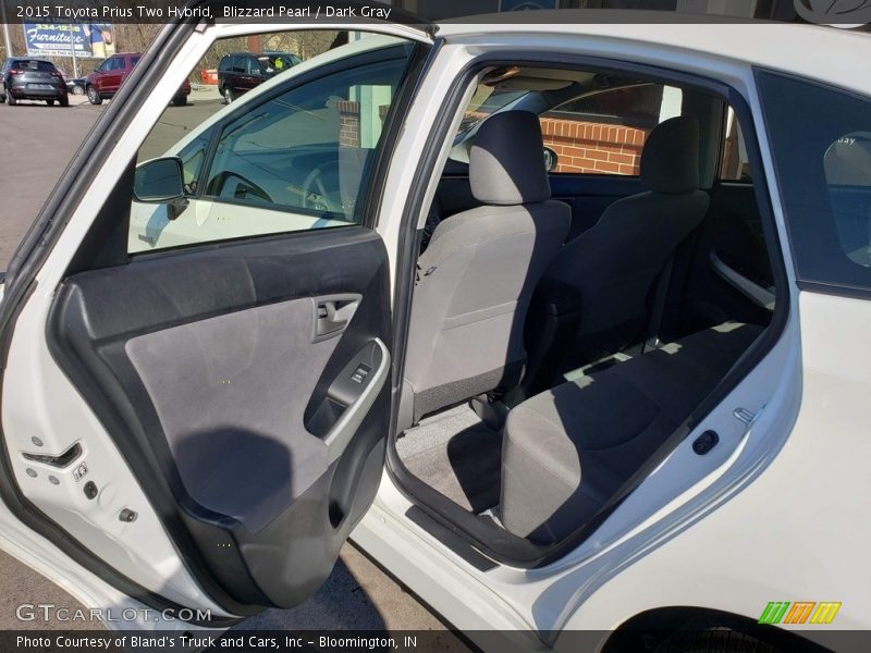 Blizzard Pearl / Dark Gray 2015 Toyota Prius Two Hybrid