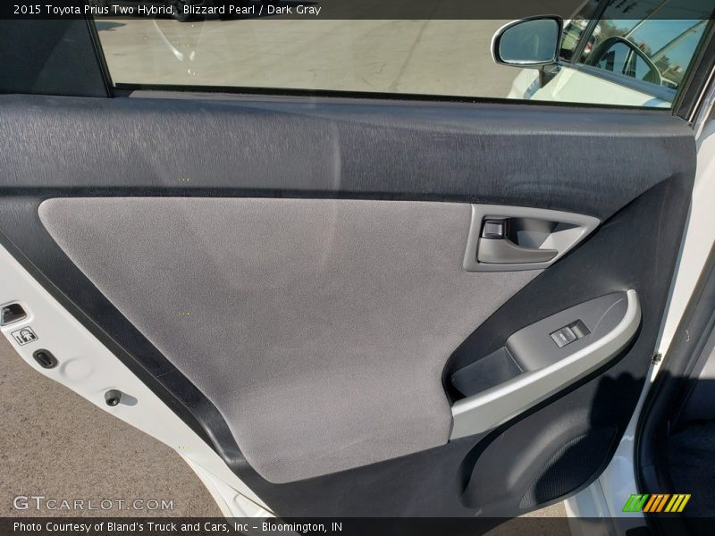 Blizzard Pearl / Dark Gray 2015 Toyota Prius Two Hybrid